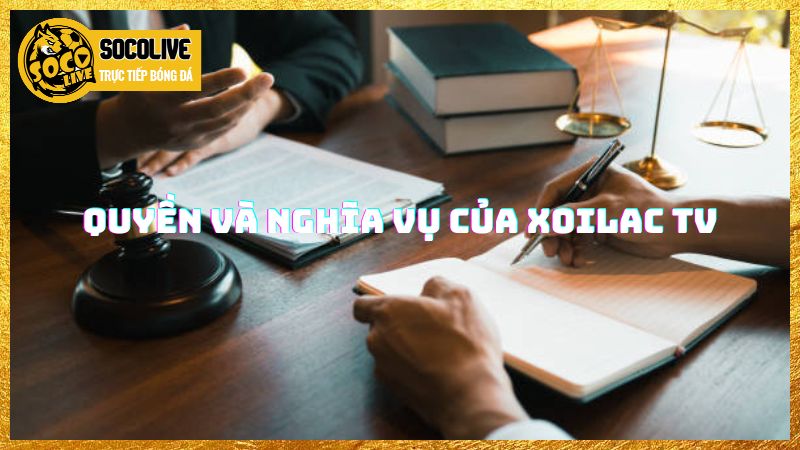 Quyền và nghĩa vụ của Socolive Quyền và nghĩa vụ của Socolive